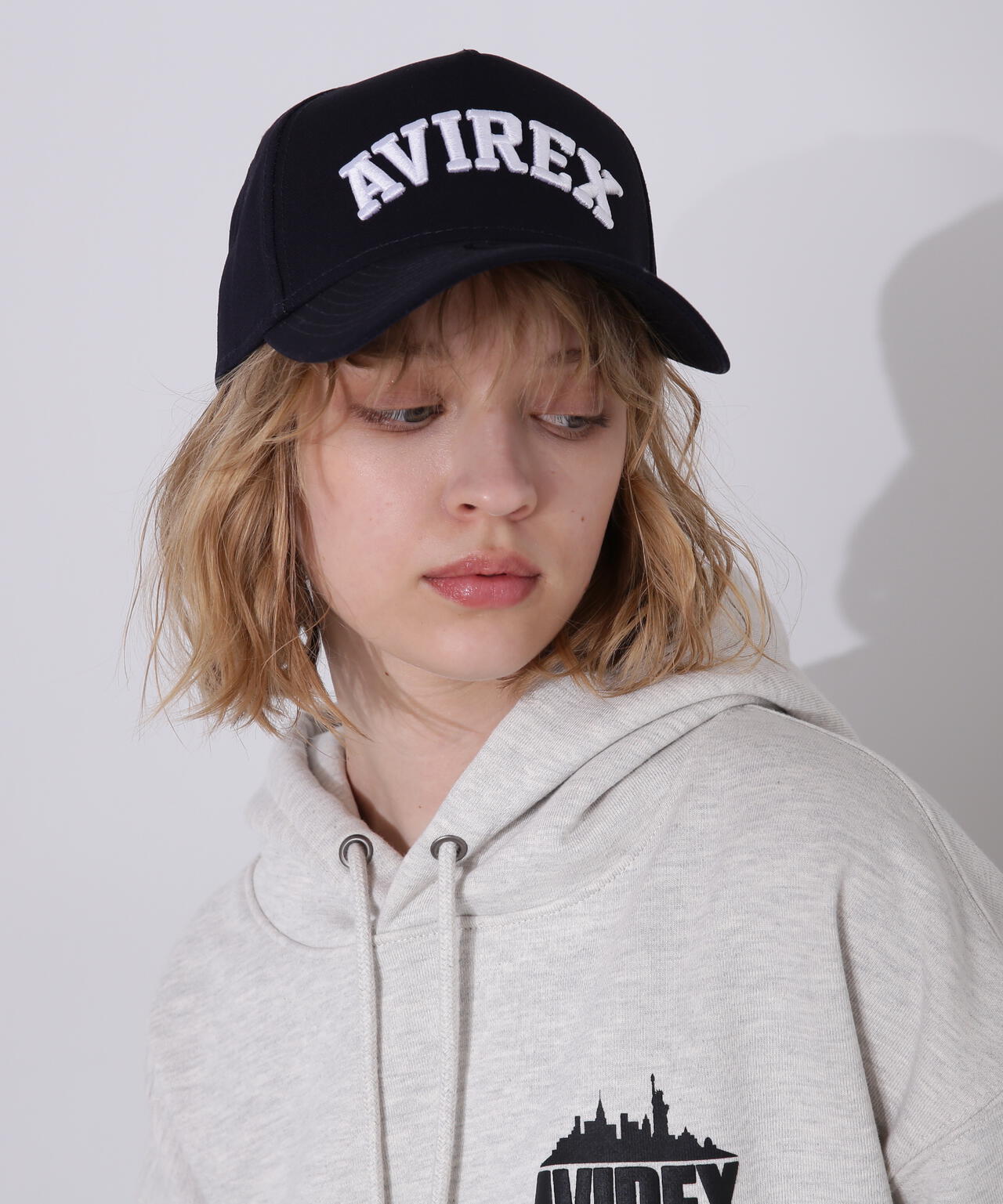 《AVIREX × NEWERA》9FORTY A-FRAME LOGO CAP ADJUSTABLE / 9フォーティー Aフレーム ロゴ