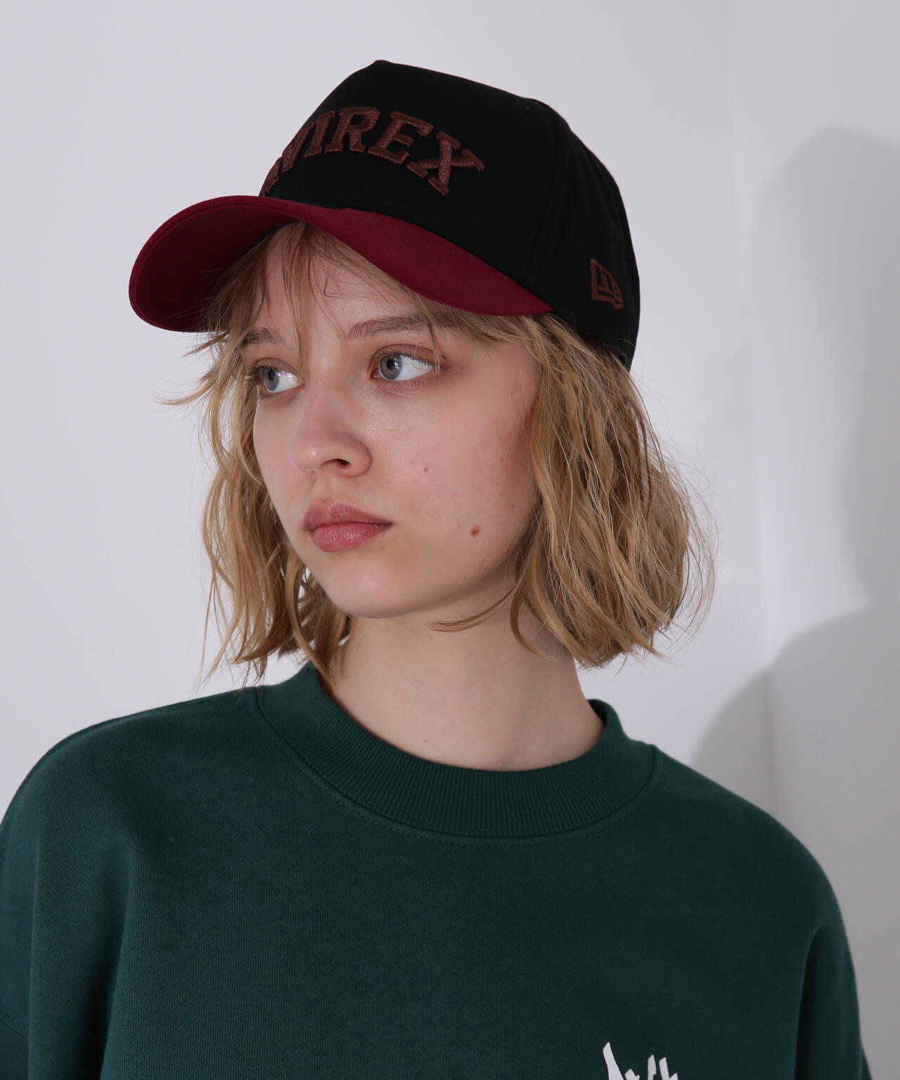 《AVIREX × NEWERA》9FORTY A-FRAME LOGO CAP ADJUSTABLE / 9フォーティー Aフレーム ロゴ