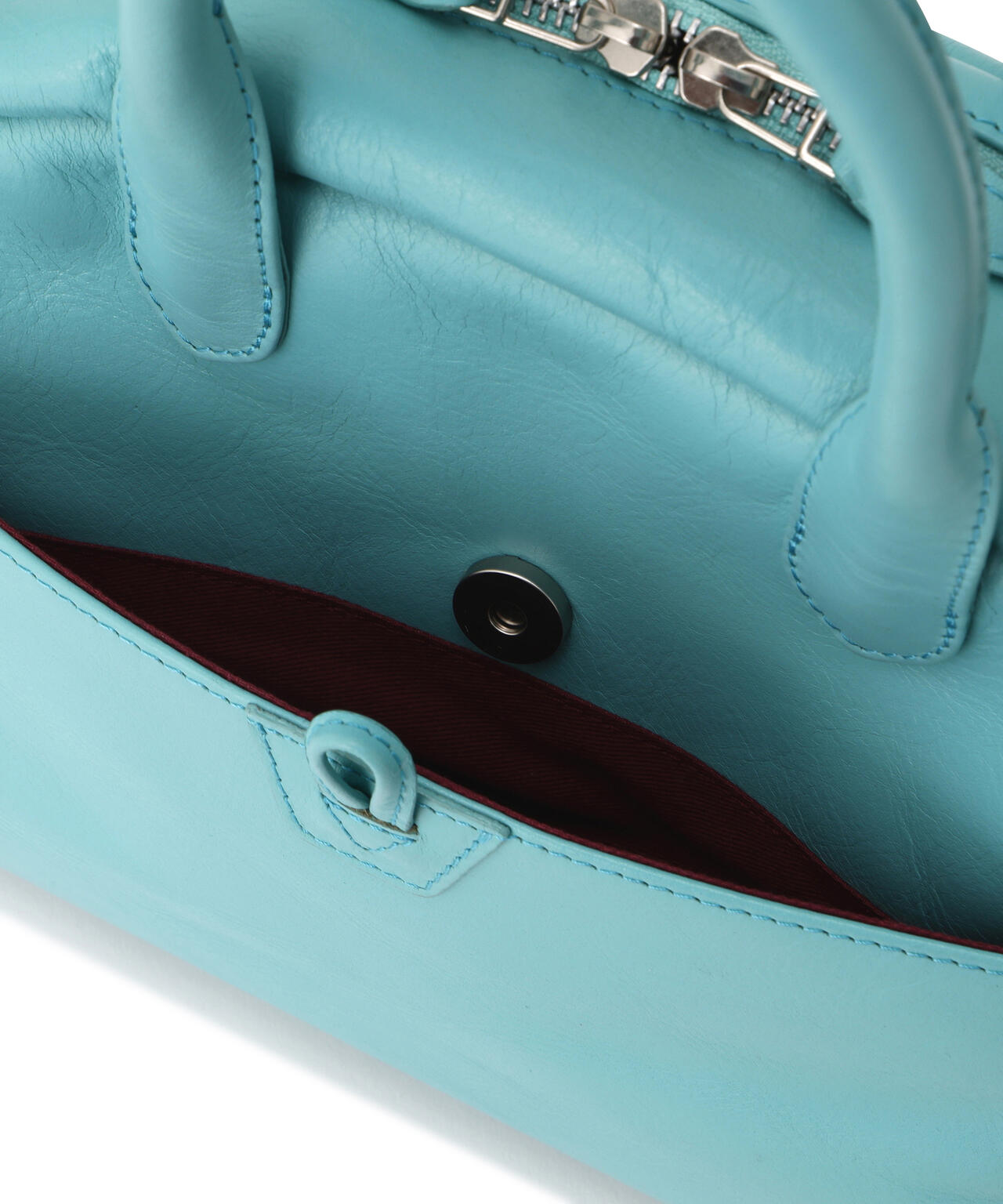 《直営店限定》VARSITY LEATHER MINI-BOSTON BAG/ バーシティー レザー ミニ ボストンバッグ/AVX5625