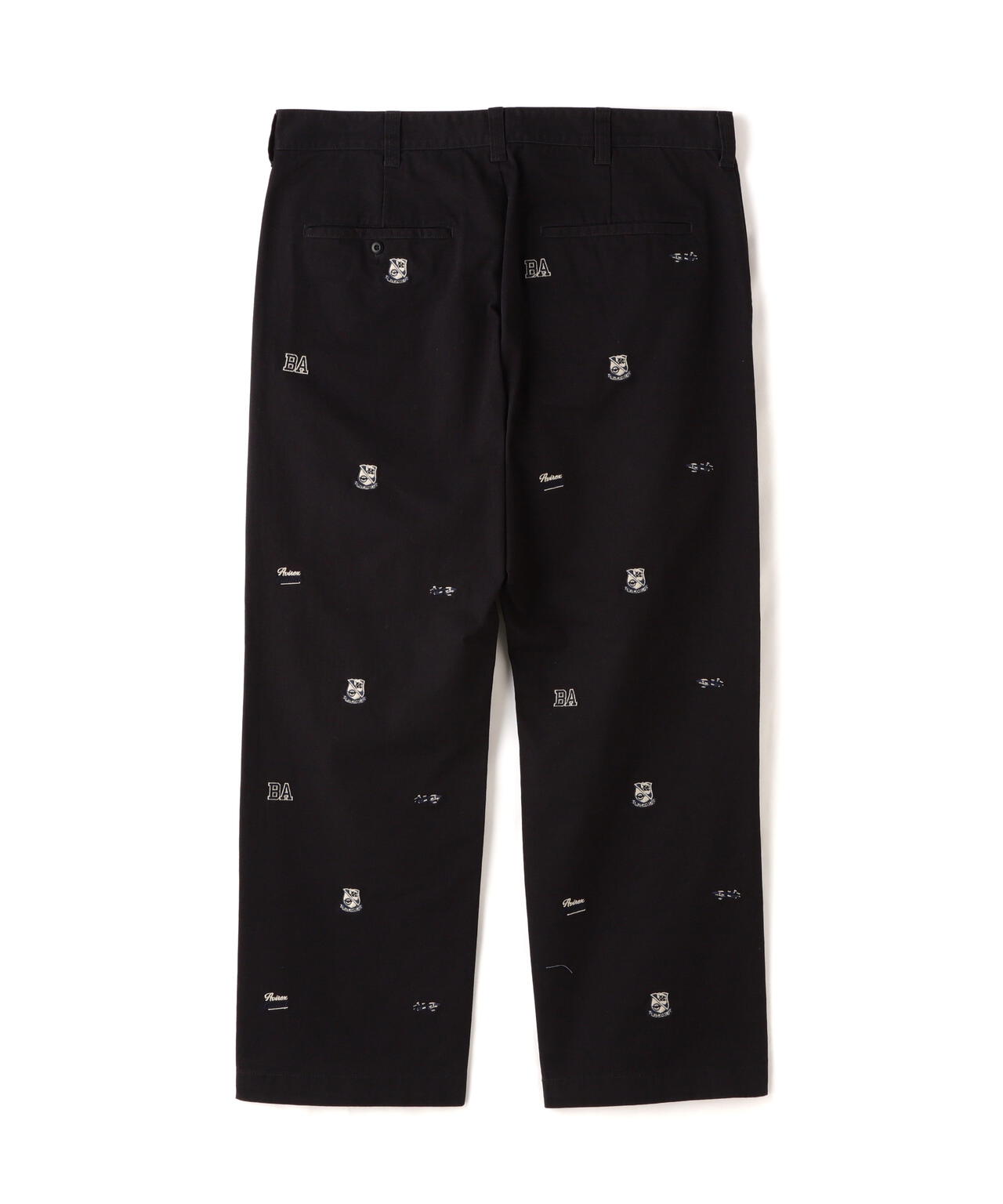POINT EMBROIDERY CHINO PANTS / ポイント エンブロイダリー チノパンツ