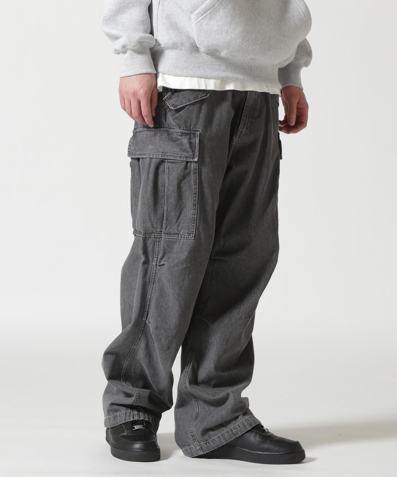 《直営店限定》DENIM EASY CARGO PANTS / デニム イージーカーゴパンツ / AVIREX / アヴィレックス