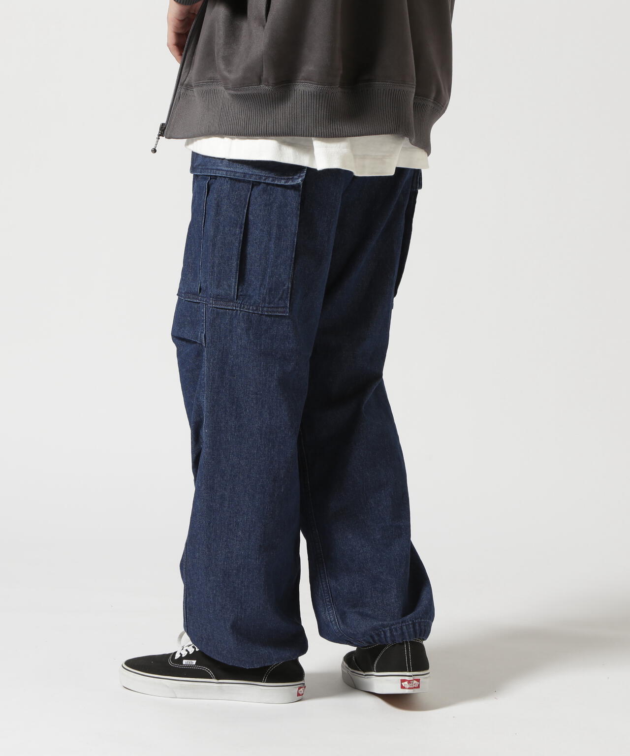 《直営店限定》DENIM EASY CARGO PANTS / デニム イージーカーゴパンツ / AVIREX / アヴィレックス