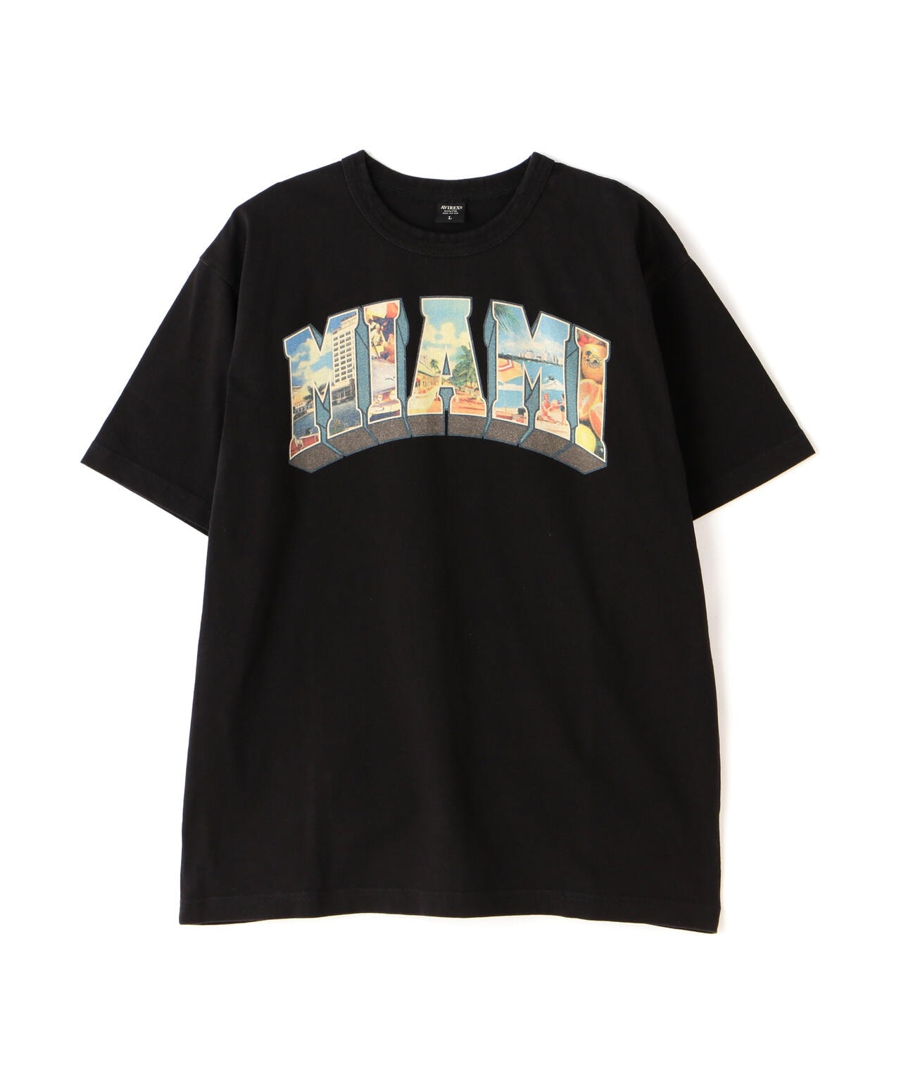 BIKINI COUNTY T-SHIRT POSTCARD / ビキニ カウンティ Tシャツ ポストカード / AVIREX /