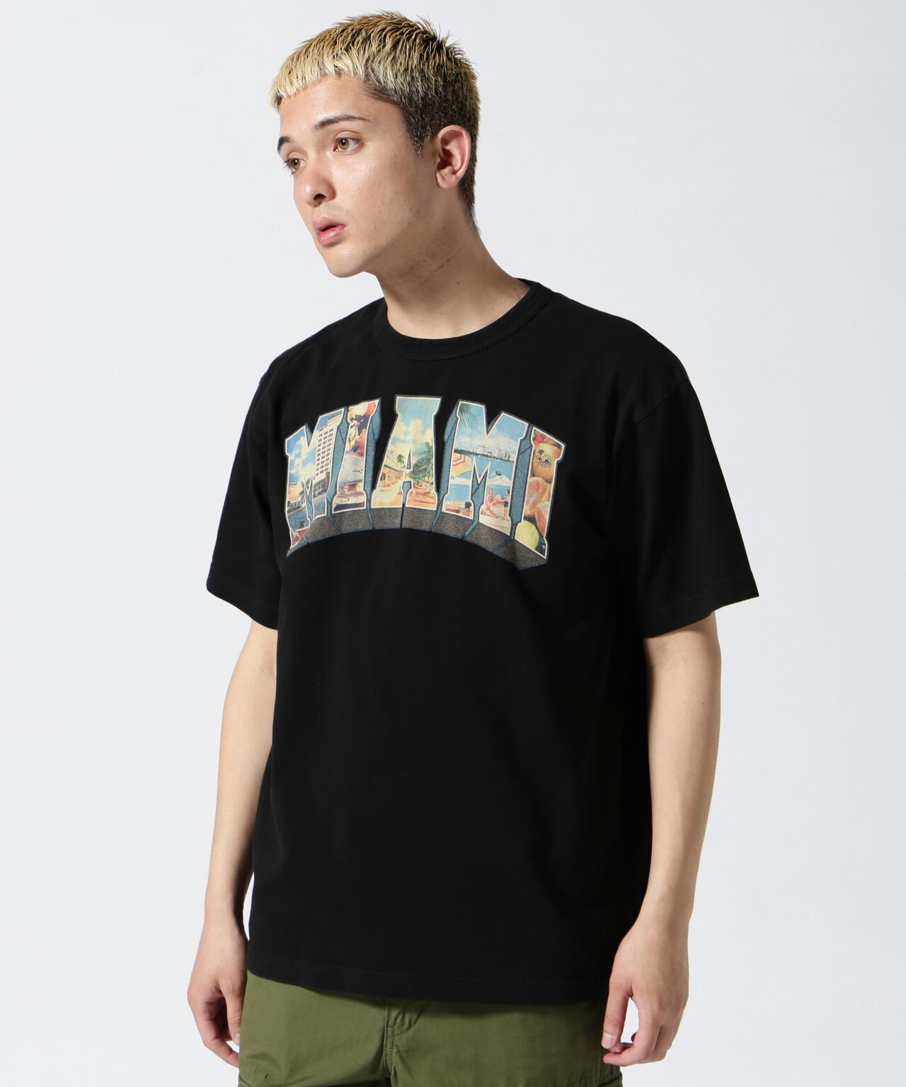 BIKINI COUNTY T-SHIRT POSTCARD / ビキニ カウンティ Tシャツ ポストカード / AVIREX /