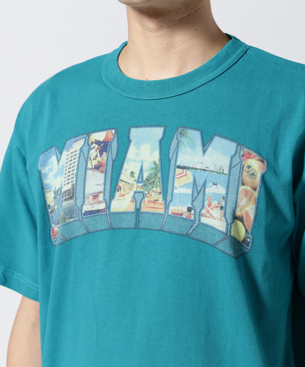 BIKINI COUNTY T-SHIRT POSTCARD / ビキニ カウンティ Tシャツ ポストカード / AVIREX /