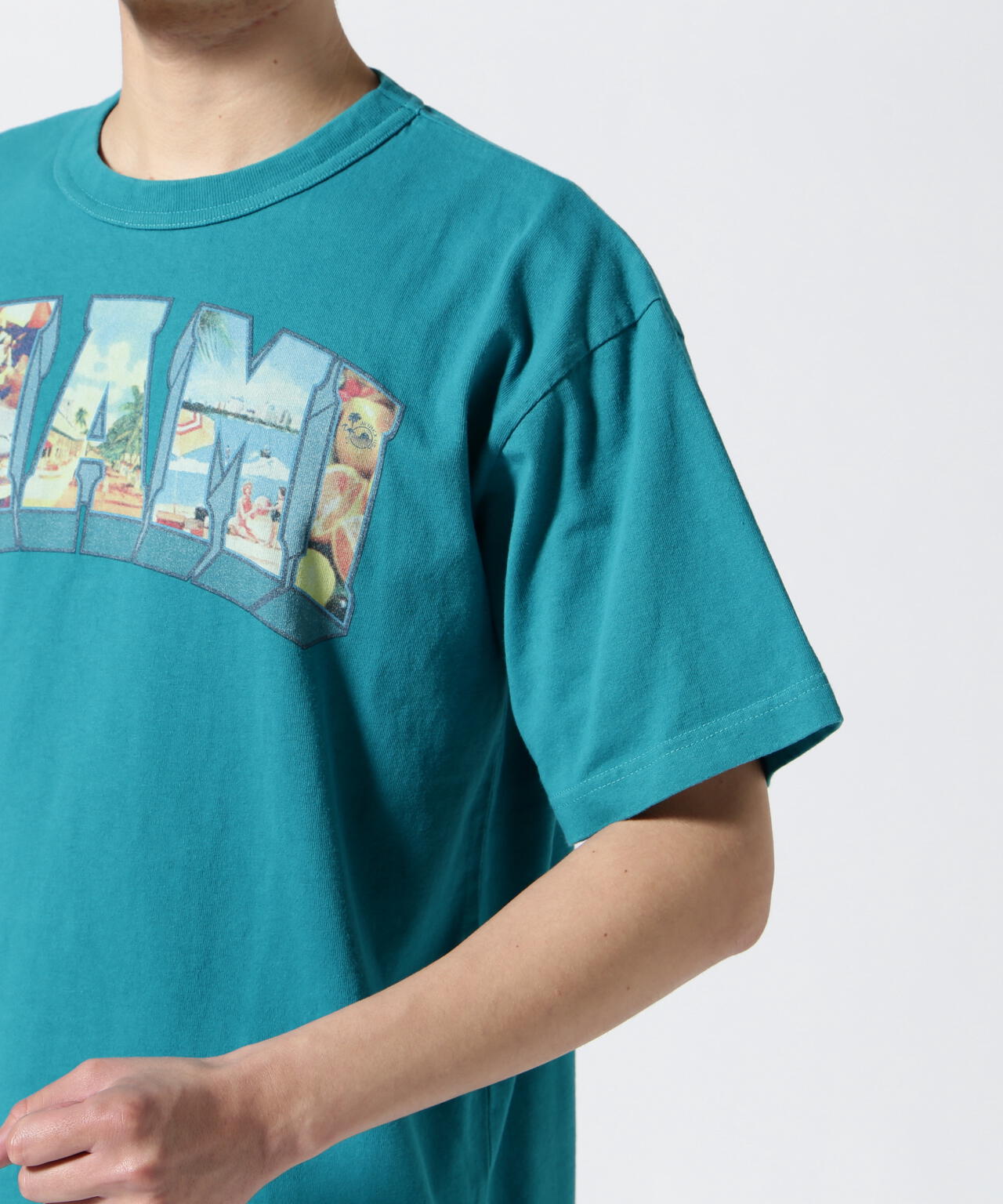 BIKINI COUNTY T-SHIRT POSTCARD / ビキニ カウンティ Tシャツ ポストカード / AVIREX /