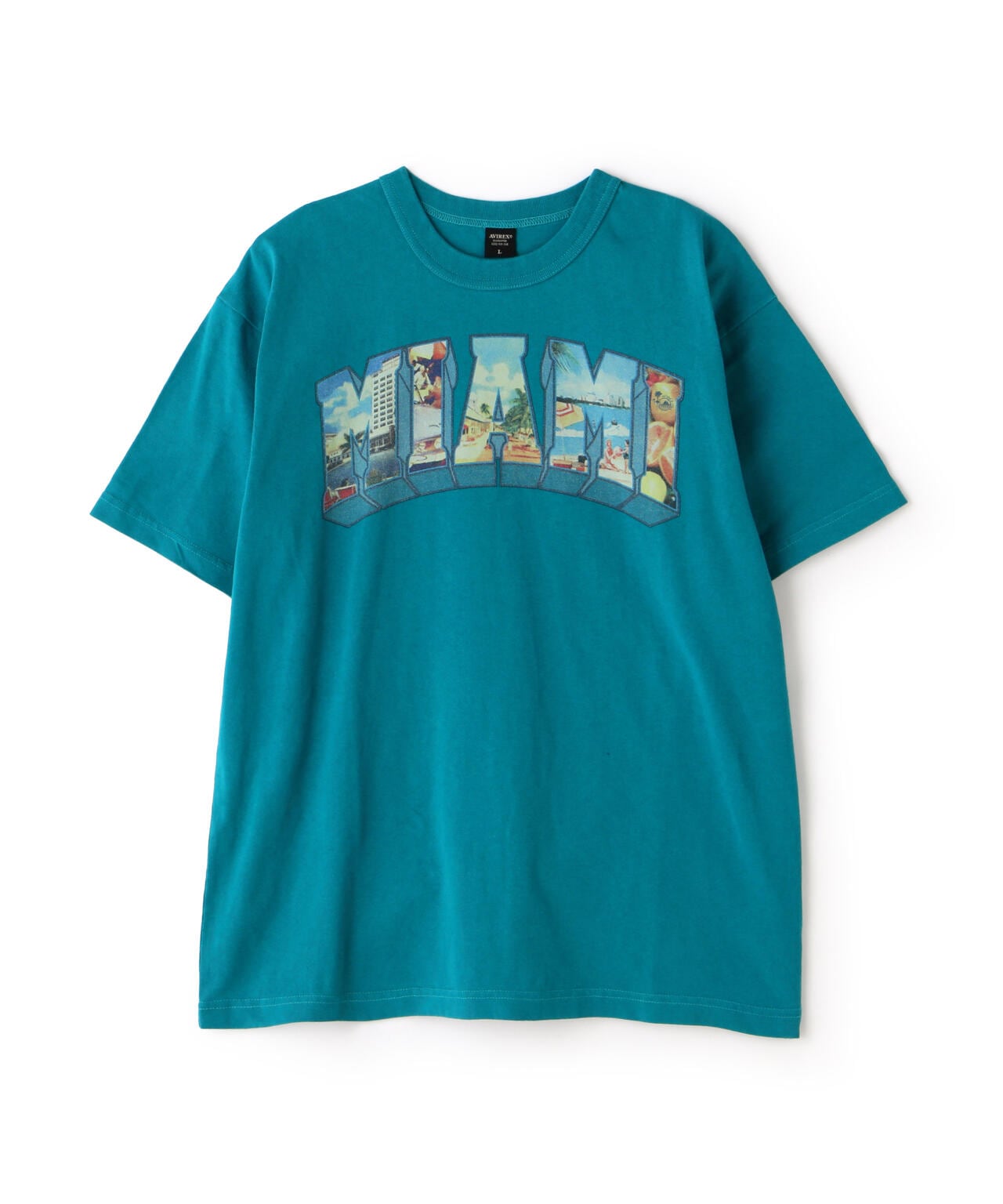 BIKINI COUNTY T-SHIRT POSTCARD / ビキニ カウンティ Tシャツ ポストカード / AVIREX /