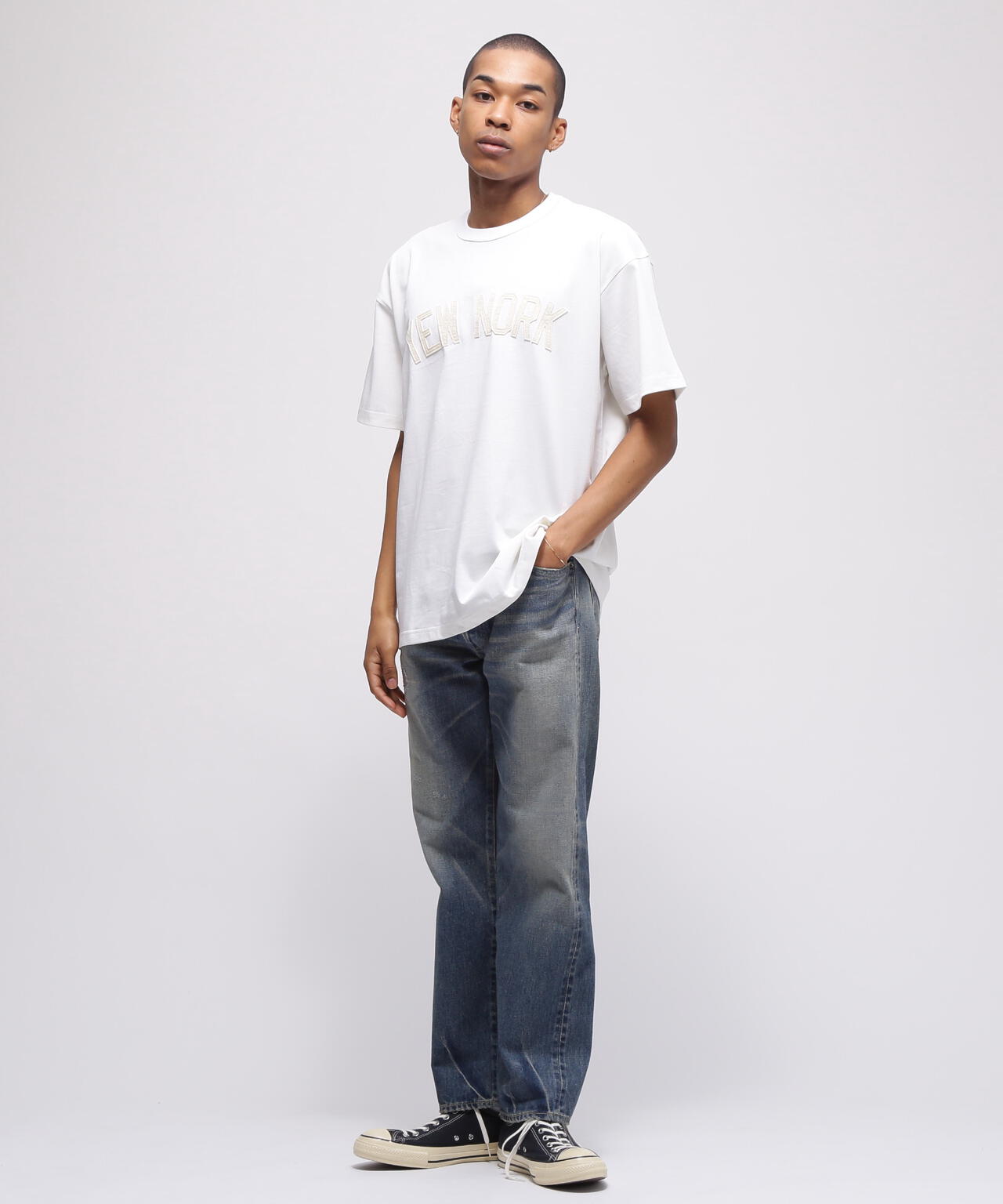 《AVIREX / EXPANSION》"YEWNORK" T-SHIRT