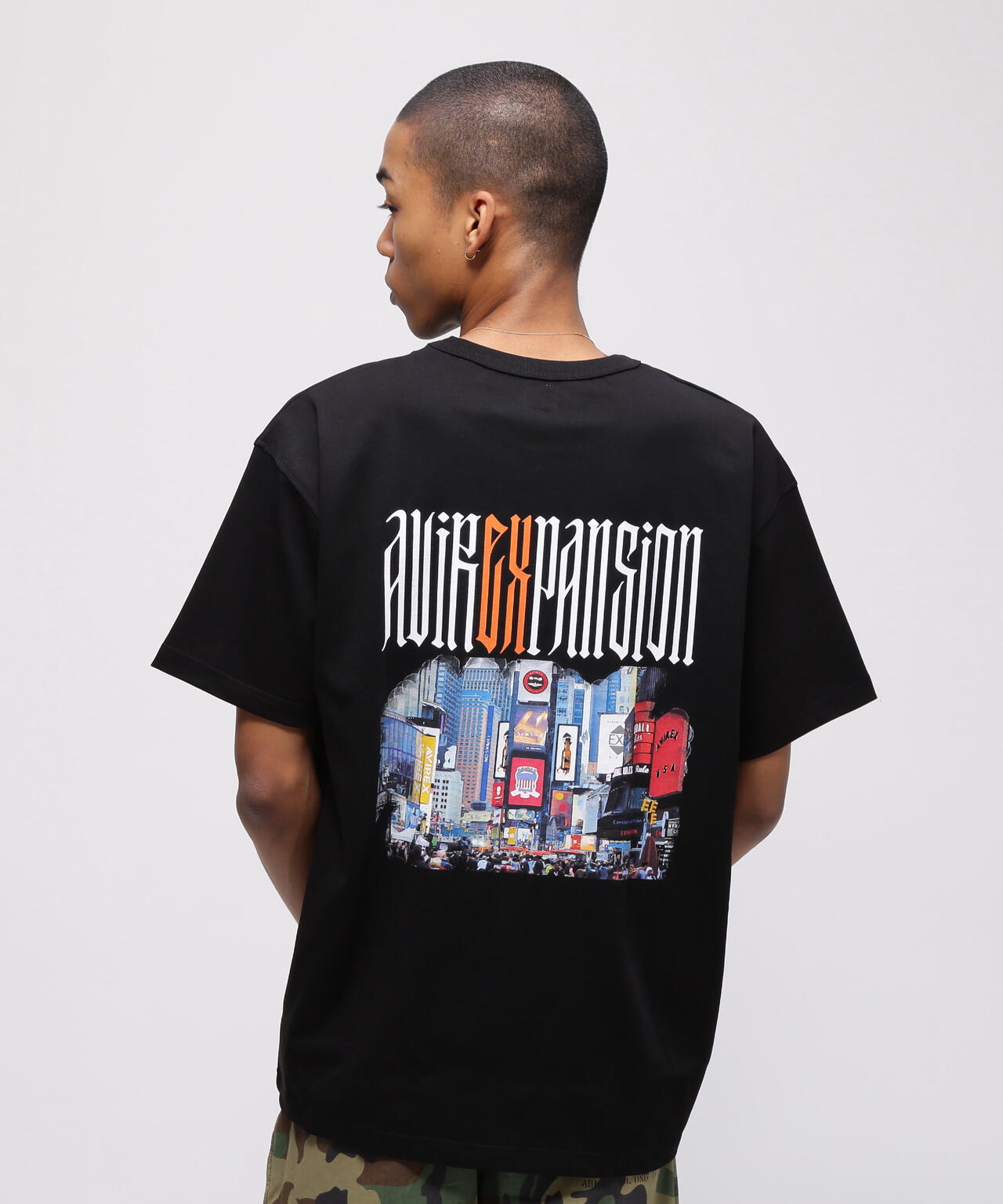 《AVIREX / EXPANSION》"TIMES SQUARE" T-SHIRT