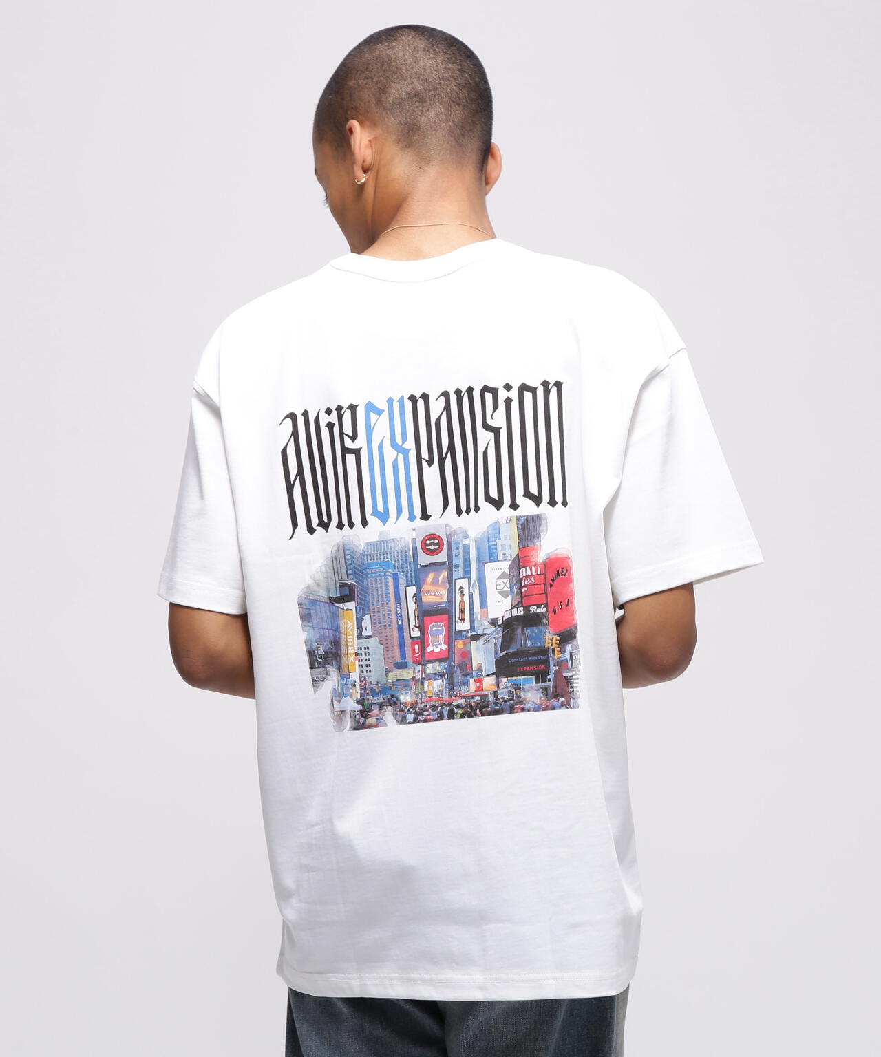 《AVIREX / EXPANSION》"TIMES SQUARE" T-SHIRT