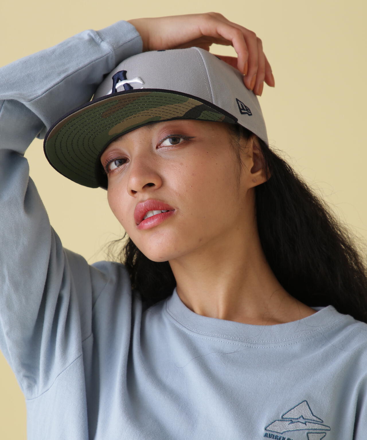 《AVIREX × NEWERA》9FIFTY SNAP BACK CAP TYPE ”AC”