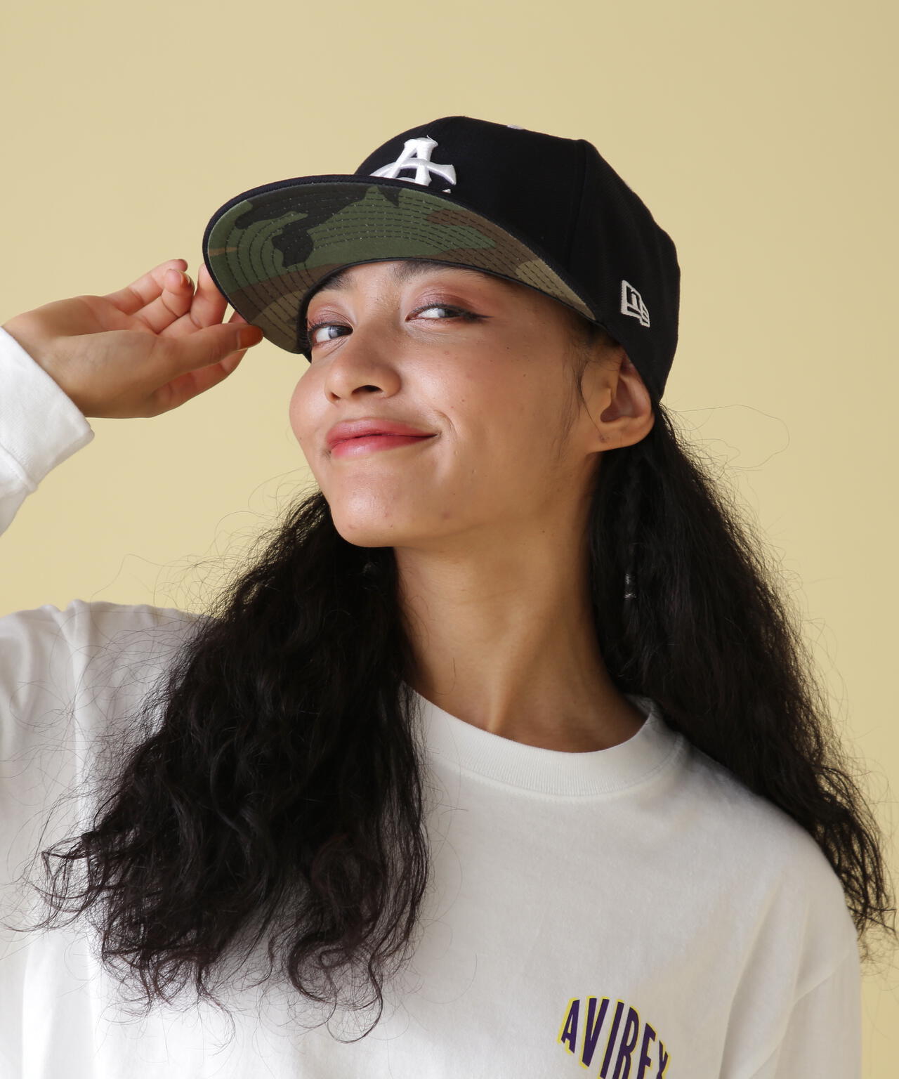 《AVIREX × NEWERA》9FIFTY SNAP BACK CAP TYPE ”AC”