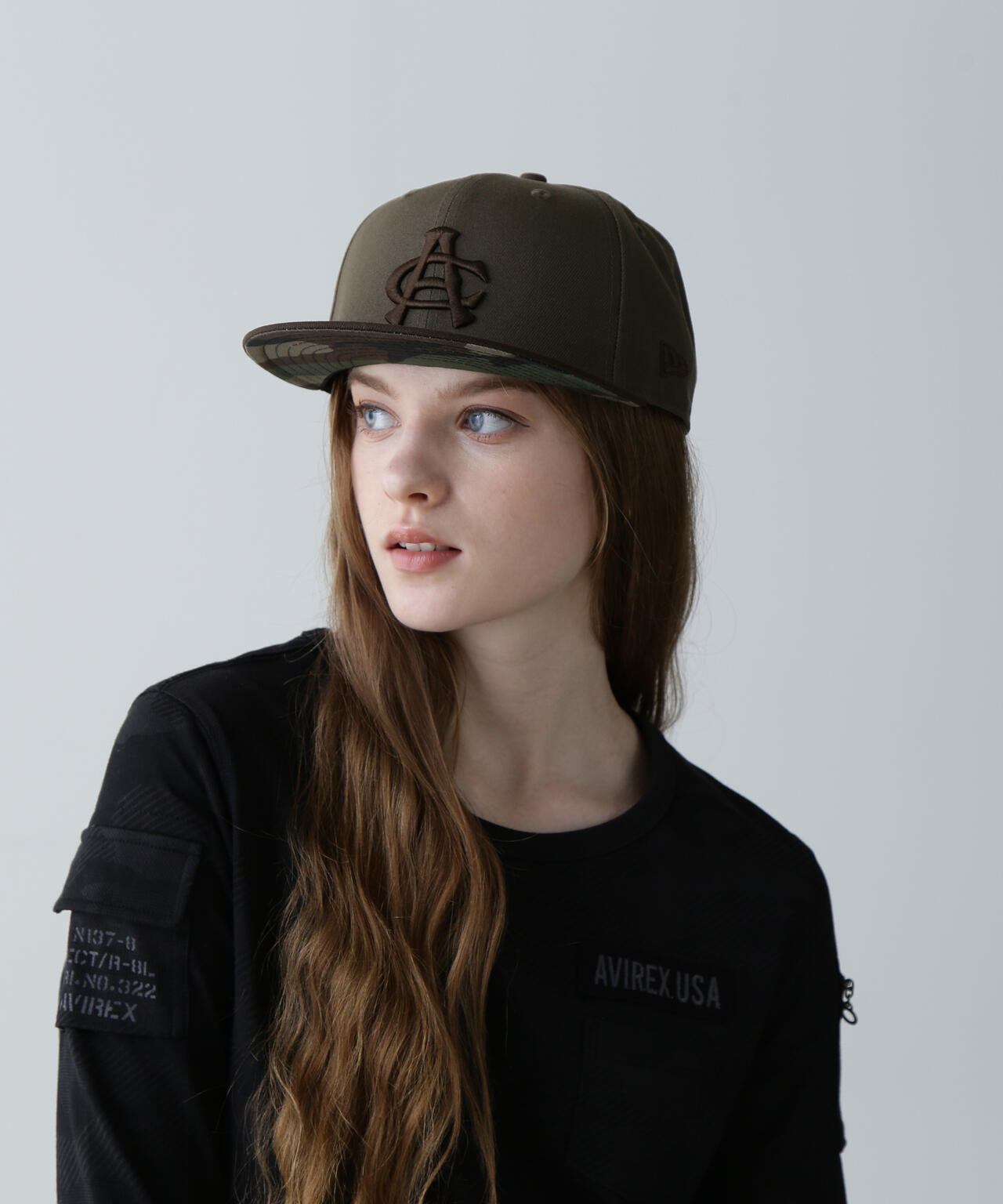 《AVIREX × NEWERA》9FIFTY SNAP BACK CAP TYPE ”AC”