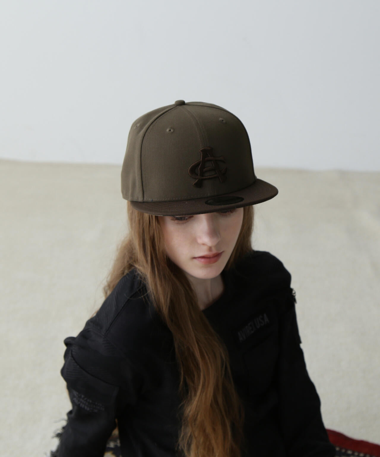《AVIREX × NEWERA》9FIFTY SNAP BACK CAP TYPE ”AC”