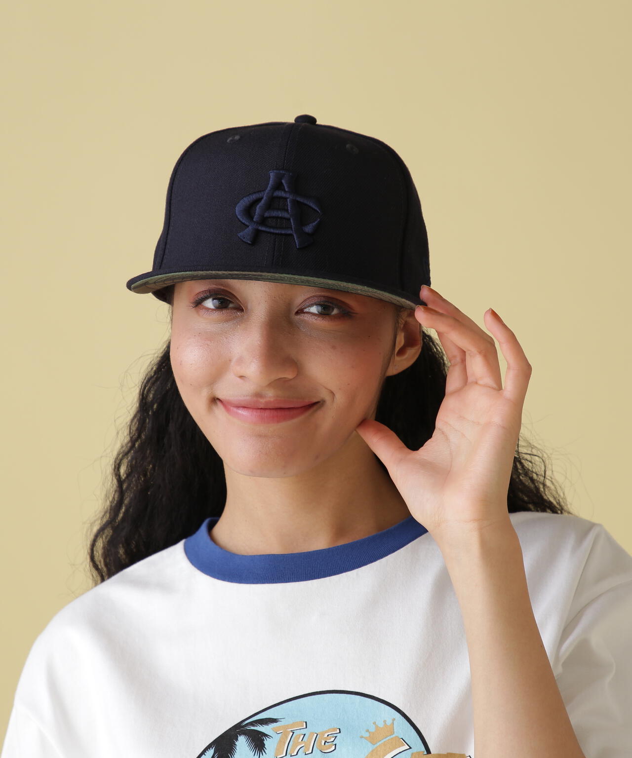 《AVIREX × NEWERA》9FIFTY SNAP BACK CAP TYPE ”AC”