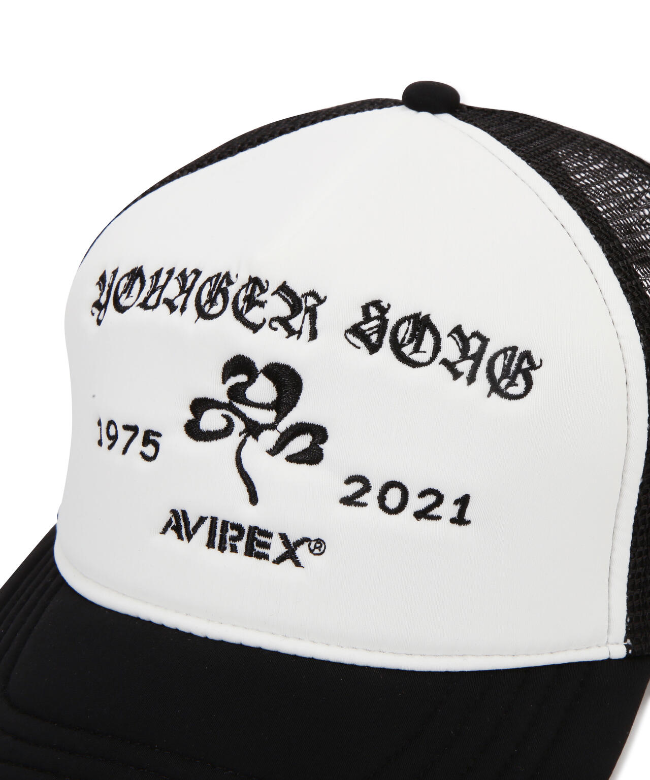 《AVIREX × YOUNGER SONG》SIGNATURE EMBROIDERY CAP / シグネチャー エンブロイダリー キャップ
