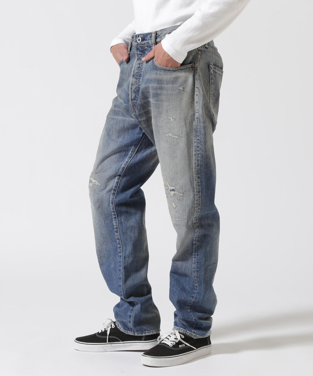 AVIREX × MOANDMOCLOTHING/ICON DENIM PANTS