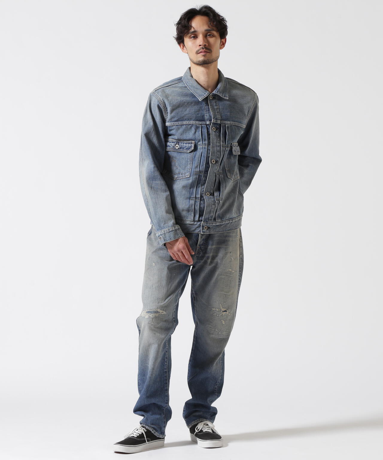 AVIREX × MOANDMOCLOTHING/ICON DENIM PANTS