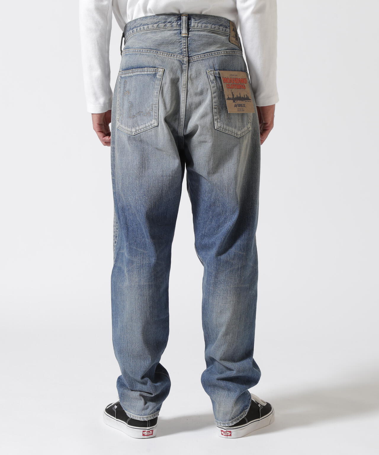 AVIREX × MOANDMOCLOTHING/ICON DENIM PANTS