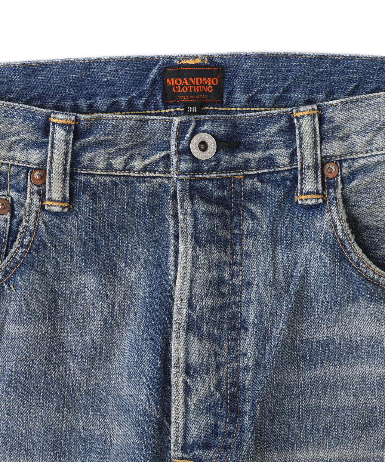 AVIREX × MOANDMOCLOTHING/ICON DENIM PANTS