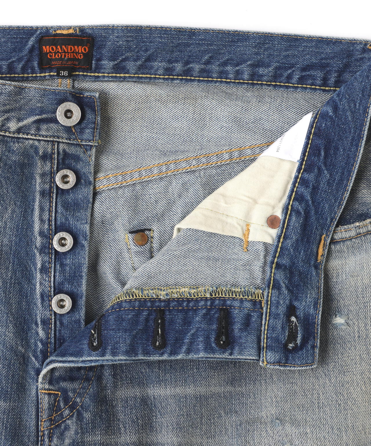 AVIREX × MOANDMOCLOTHING/ICON DENIM PANTS