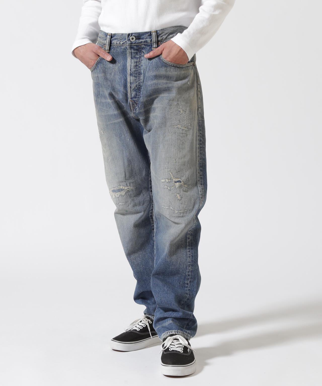 AVIREX × MOANDMOCLOTHING/ICON DENIM PANTS