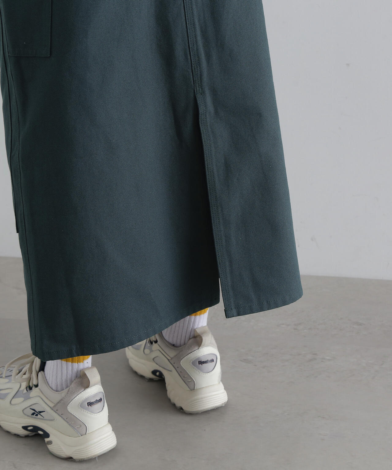 《AVIREX × UNIVERSAL OVERALL》 DOUBLE KNEE PAINTER SKIRT / ダブルニー ペインター