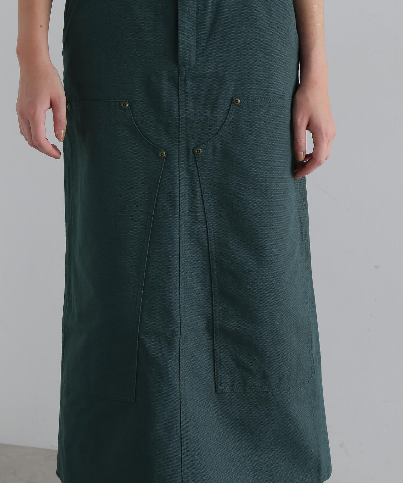 《AVIREX × UNIVERSAL OVERALL》 DOUBLE KNEE PAINTER SKIRT / ダブルニー ペインター