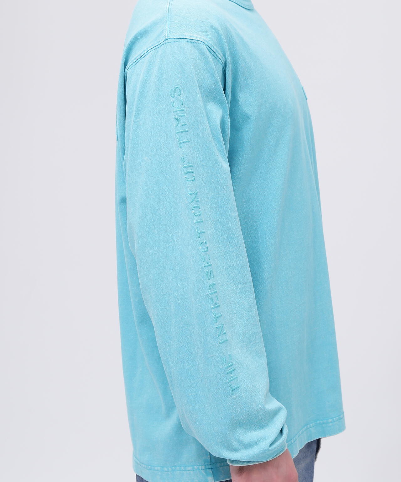 《CROSSOVER》FADED WASH LONGSLEEVE T-SHIRT / フェイデッド ウォッシュ 長袖Tシャツ