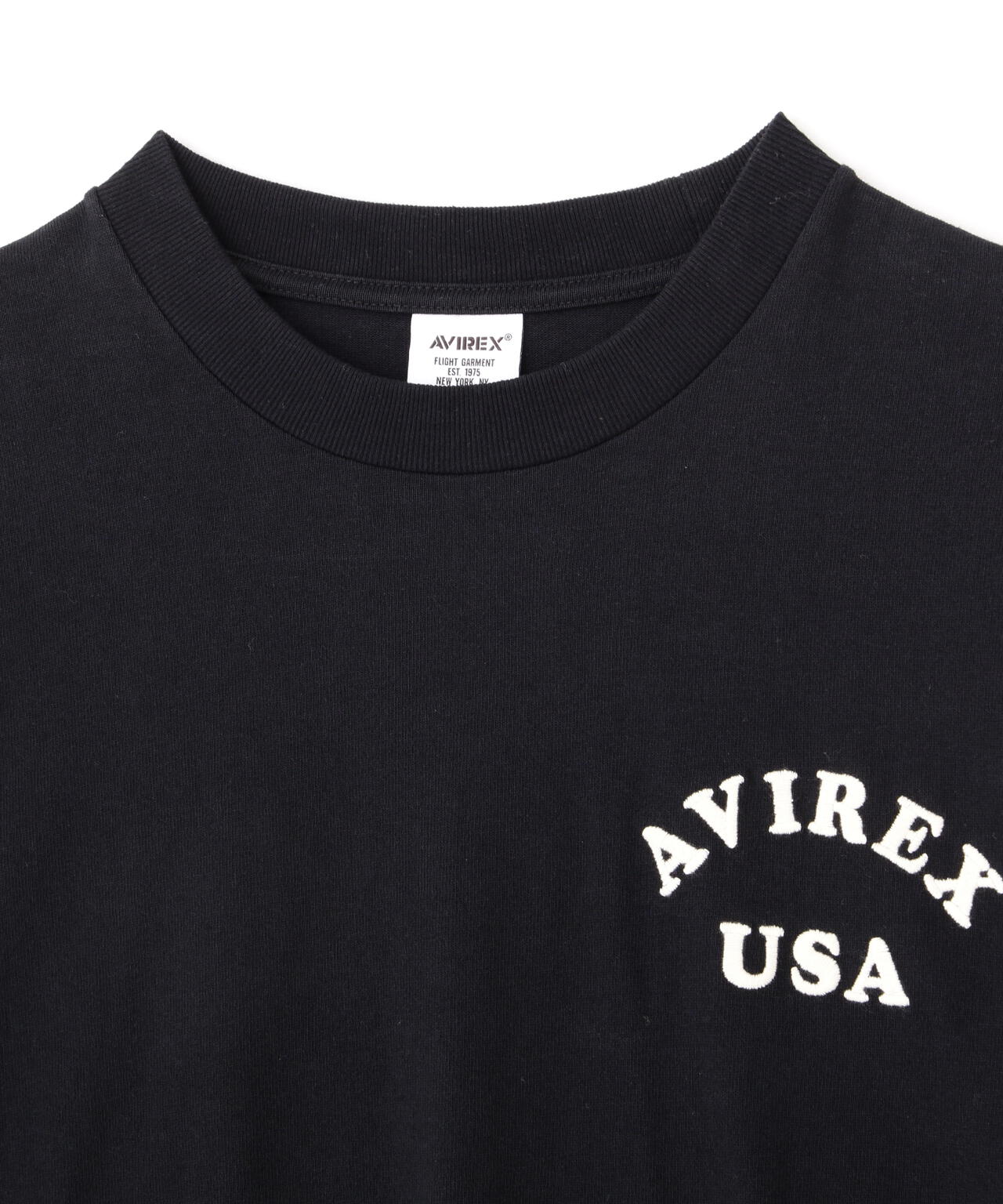 《AVIREX × PEANUTS》LONGSLEEVE T-SHIRT "FLYING ACE" /長袖Tシャツ "フライング エース"