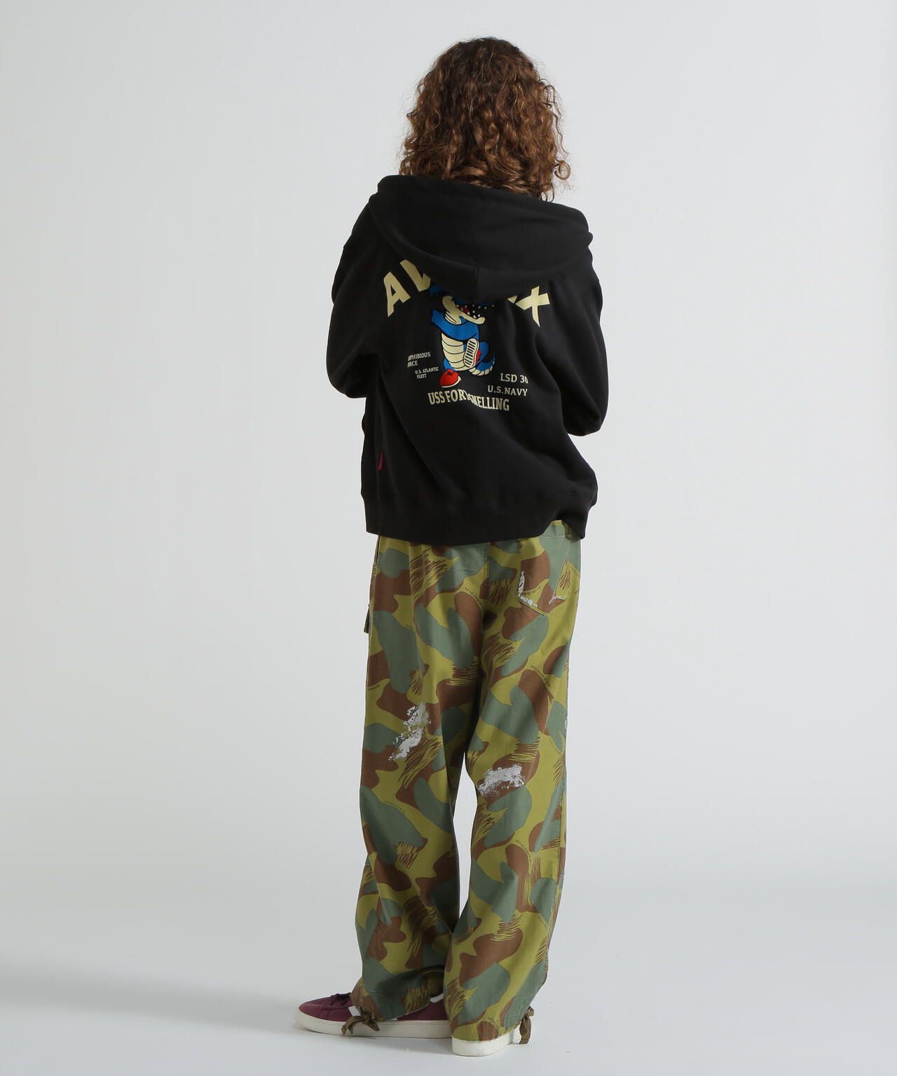 《WEB&DEPOT限定》USS FORT SNELLING ZIPUP HOODIE