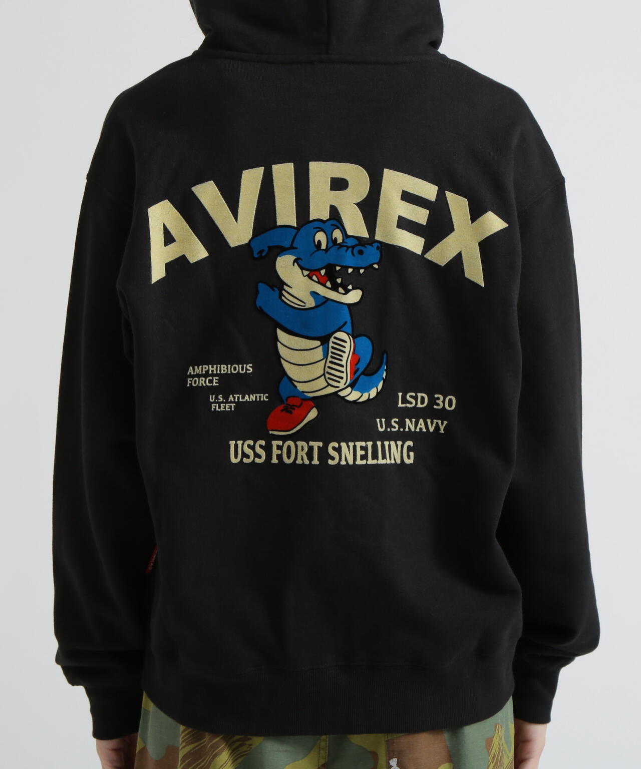 《WEB&DEPOT限定》USS FORT SNELLING ZIPUP HOODIE