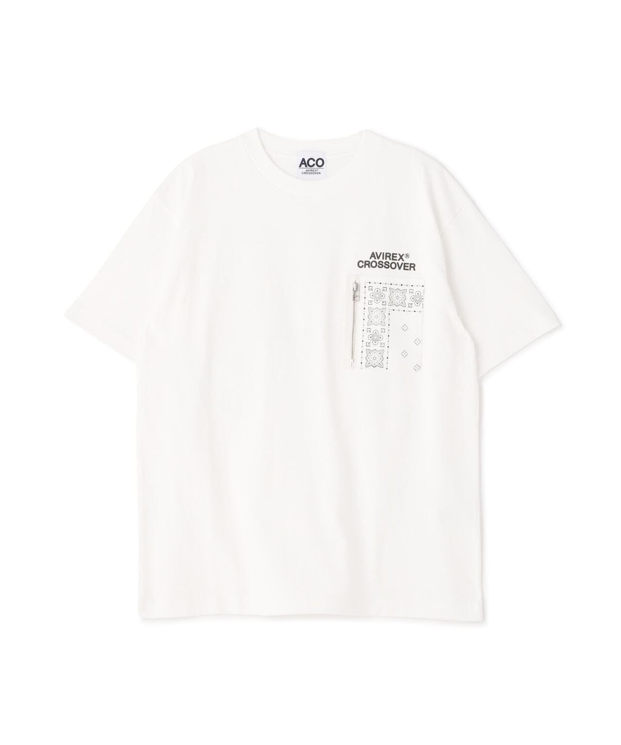 《CROSSOVER》DENIM POCKET T-SHIRT / クロスオーバー デニム ポケット Tシャツ / AVIREX