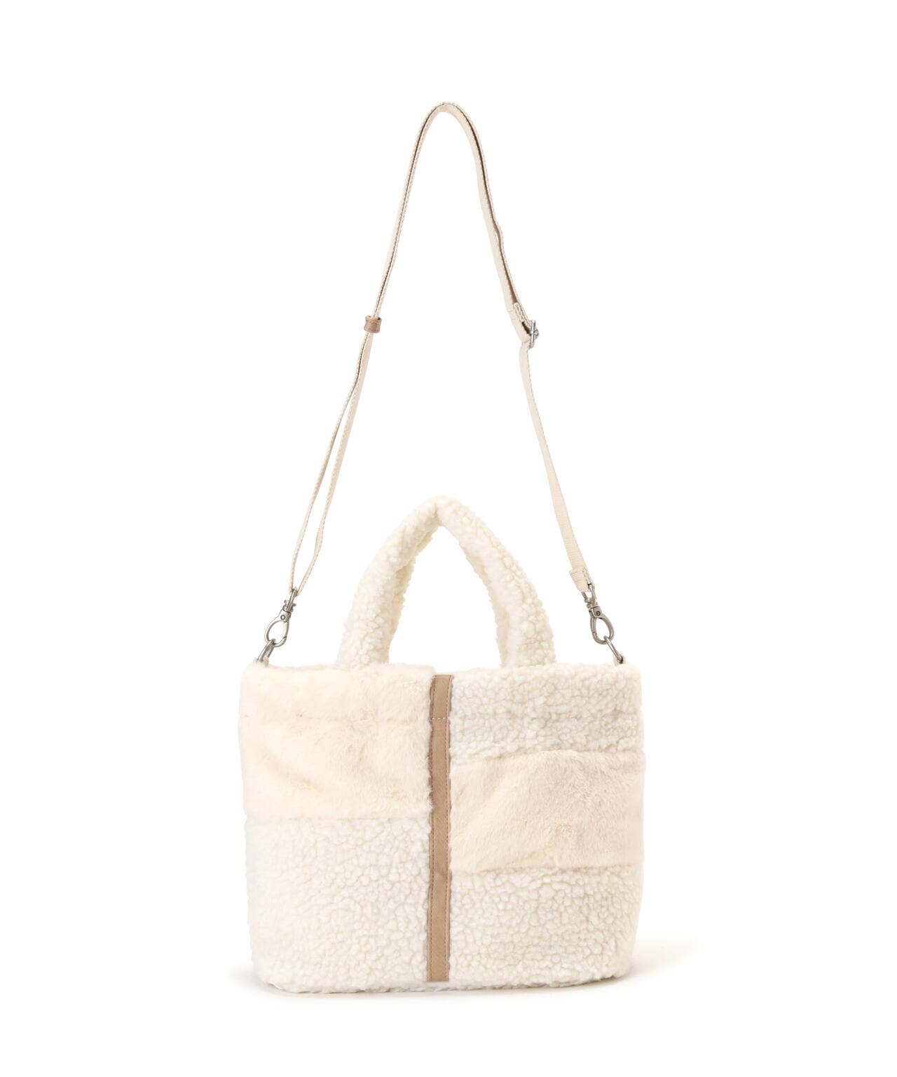 《直営店限定》BOA×FUR MINI TOTE BAG/ボア×ファー ミニトートバッグ