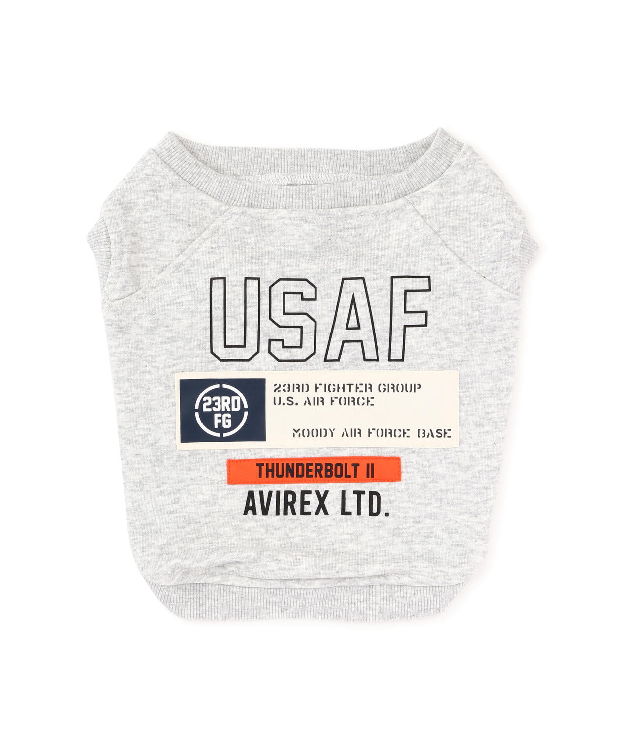 《DOG WEAR》シーティングパッチドスウェット FB/フレンチブルドッグ