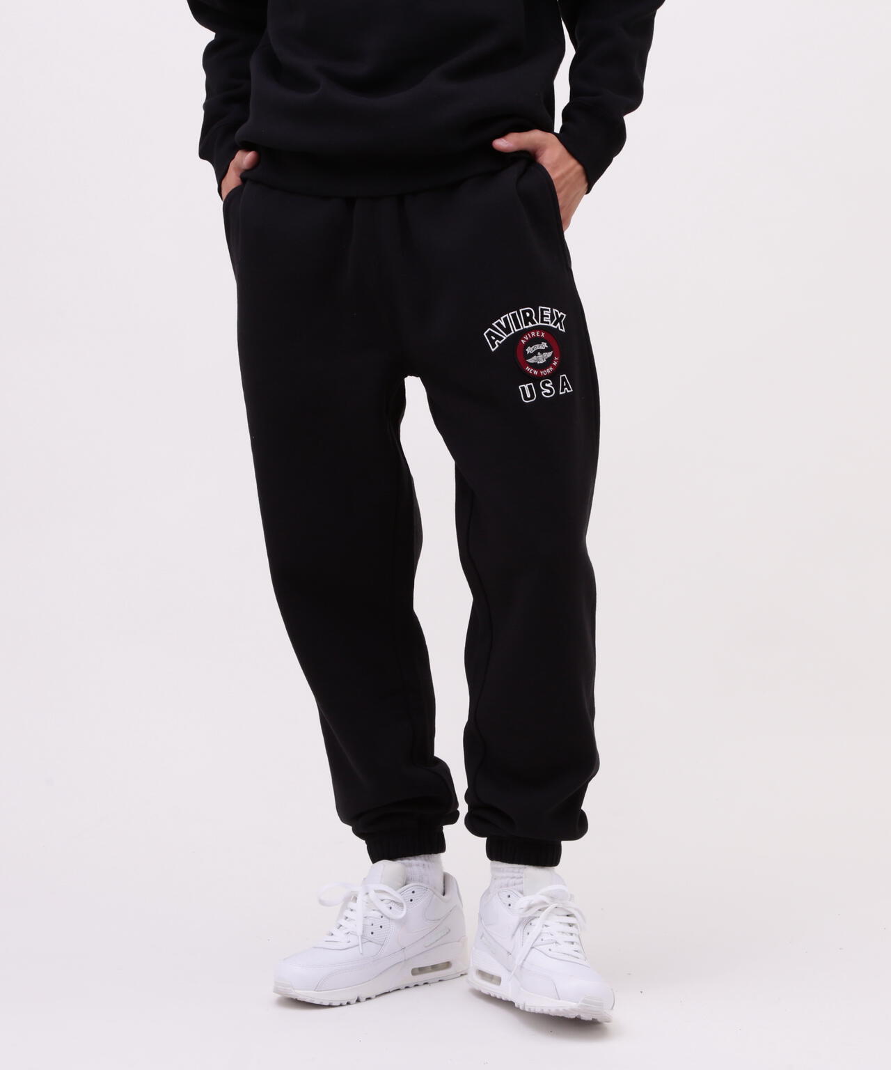 VARSITY LOGO SWEAT PANTS / バーシティ ロゴ スウェットパンツ