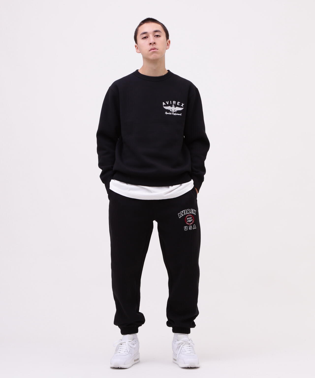 VARSITY LOGO SWEAT PANTS / バーシティ ロゴ スウェットパンツ