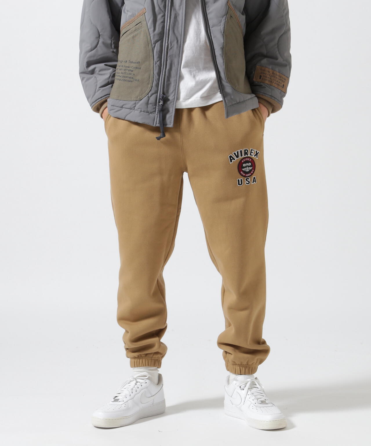 VARSITY LOGO SWEAT PANTS / バーシティ ロゴ スウェットパンツ