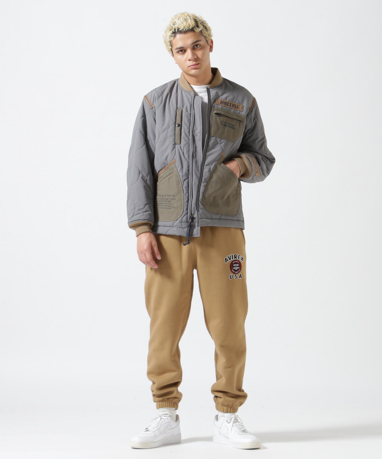 VARSITY LOGO SWEAT PANTS / バーシティ ロゴ スウェットパンツ