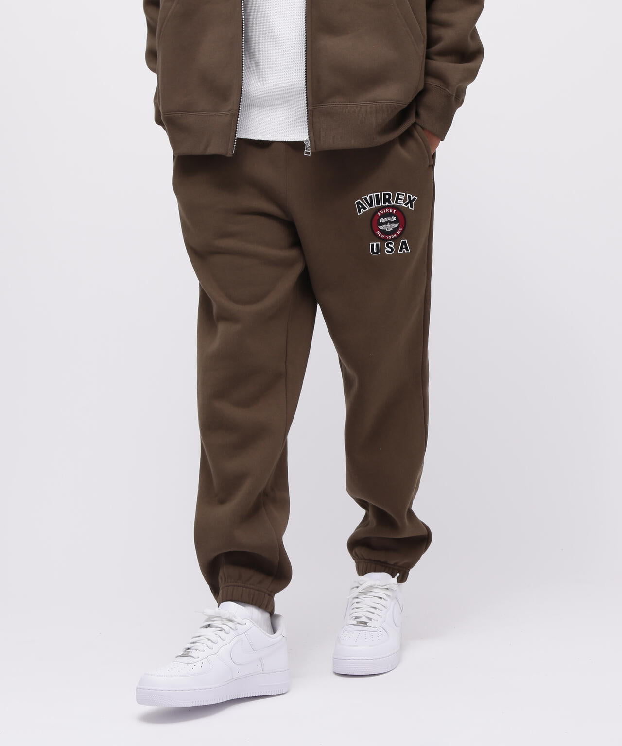 VARSITY LOGO SWEAT PANTS / バーシティ ロゴ スウェットパンツ