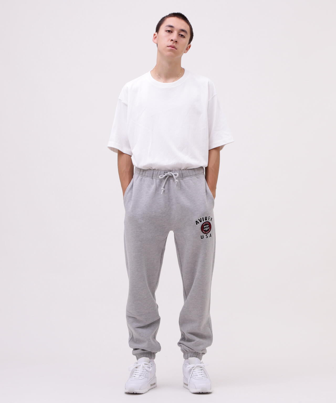 VARSITY LOGO SWEAT PANTS / バーシティ ロゴ スウェットパンツ