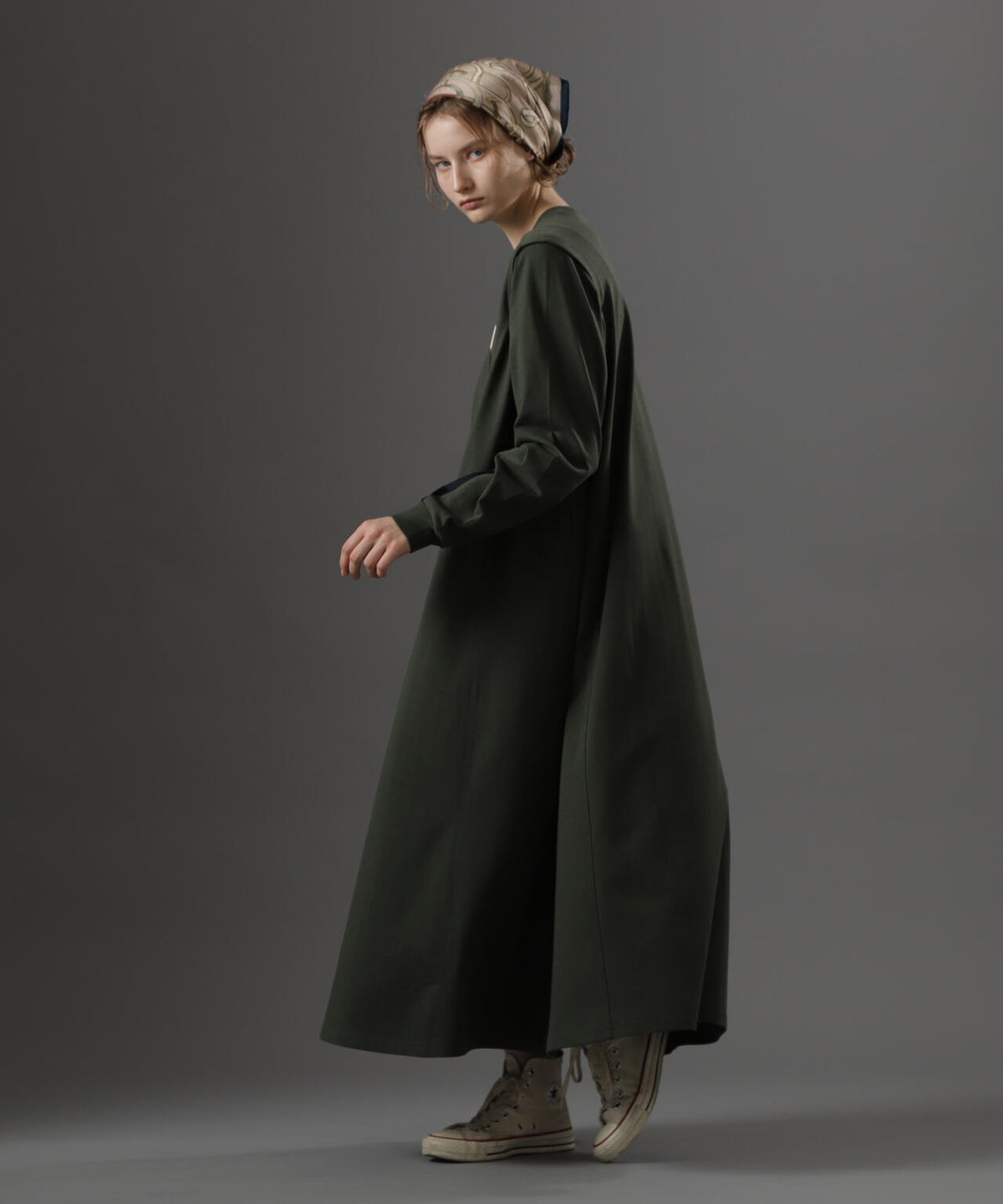DIFFERENT FABRICS FATIGUE DRESS/ディファレントファブリックファティー
