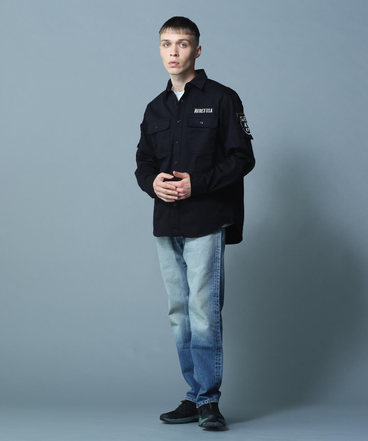 《価格改定商品》 BASIC FATIGUE LONG SLEEVE SHIRT