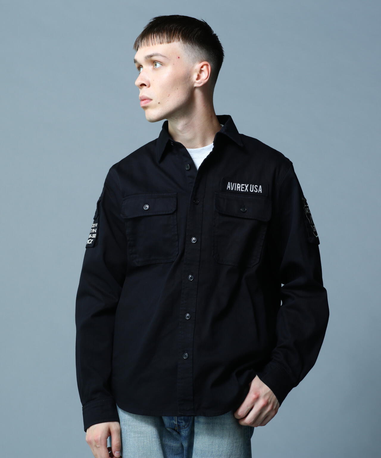 《価格改定商品》 BASIC FATIGUE LONG SLEEVE SHIRT