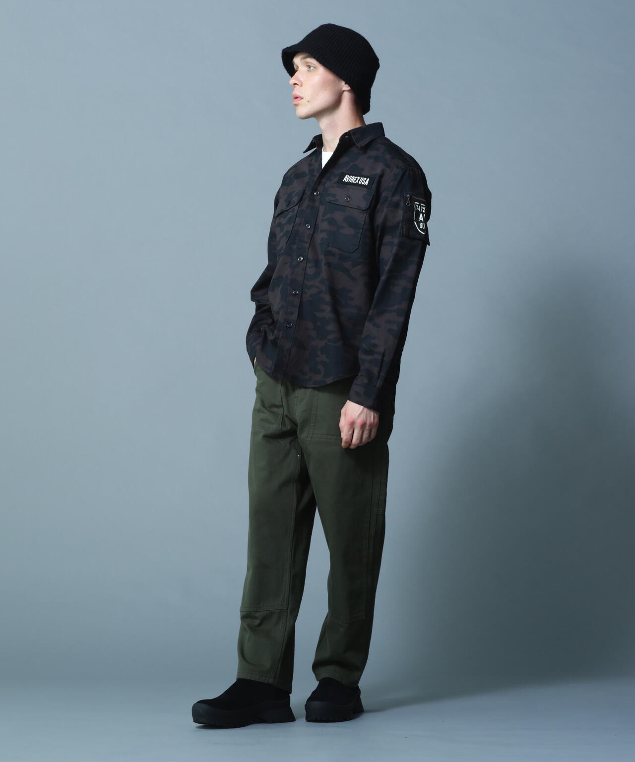 《価格改定商品》 BASIC FATIGUE LONG SLEEVE SHIRT