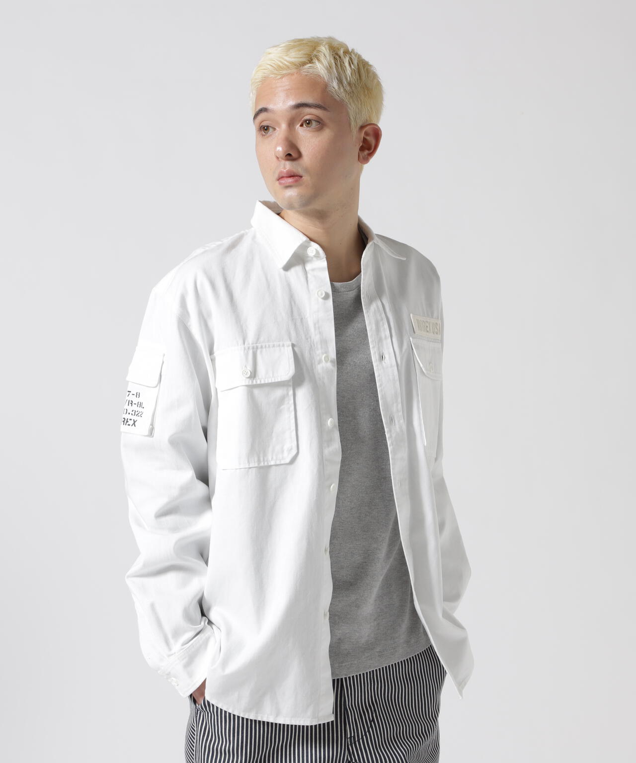 《価格改定商品》 BASIC FATIGUE LONG SLEEVE SHIRT
