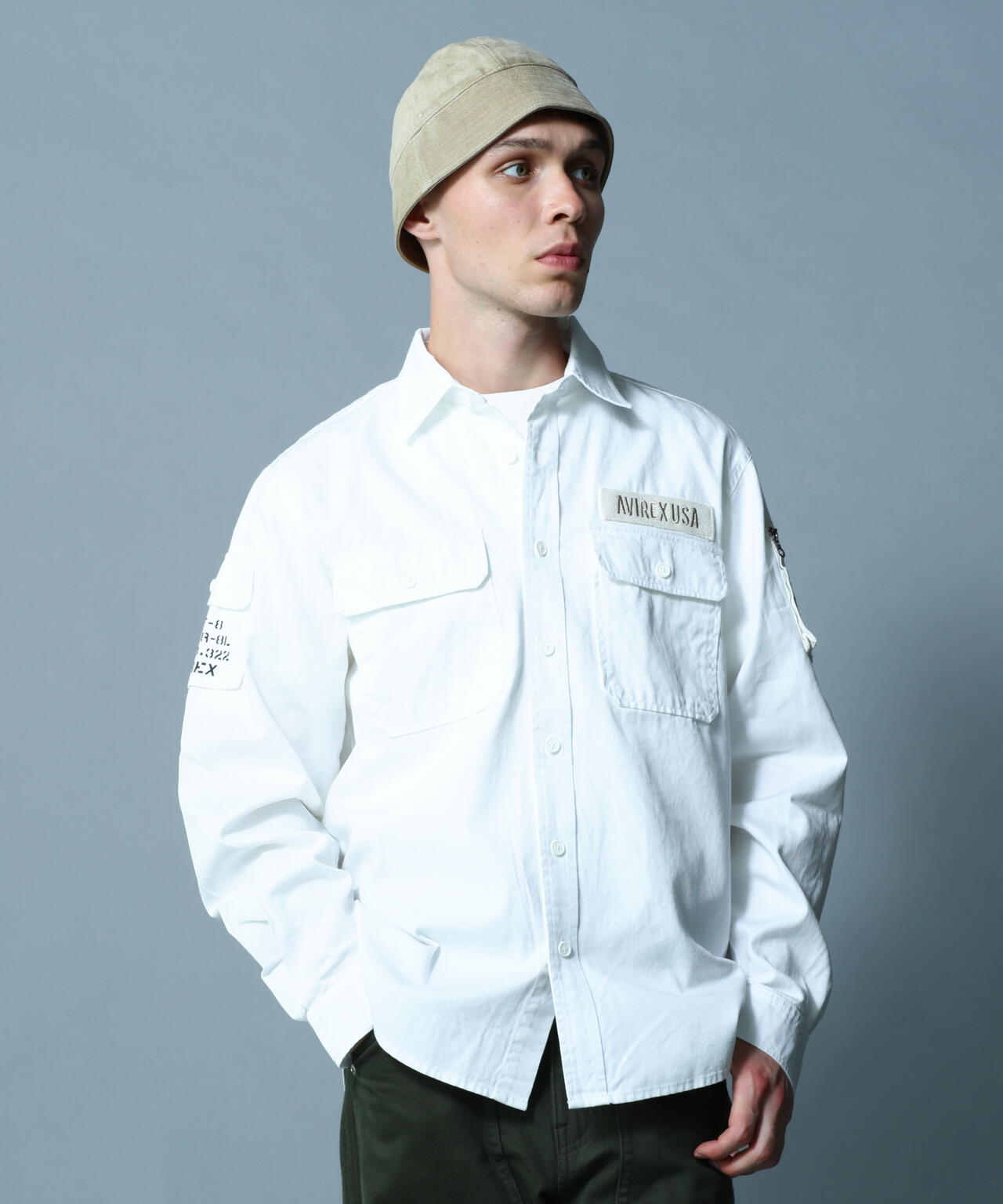 《価格改定商品》 BASIC FATIGUE LONG SLEEVE SHIRT