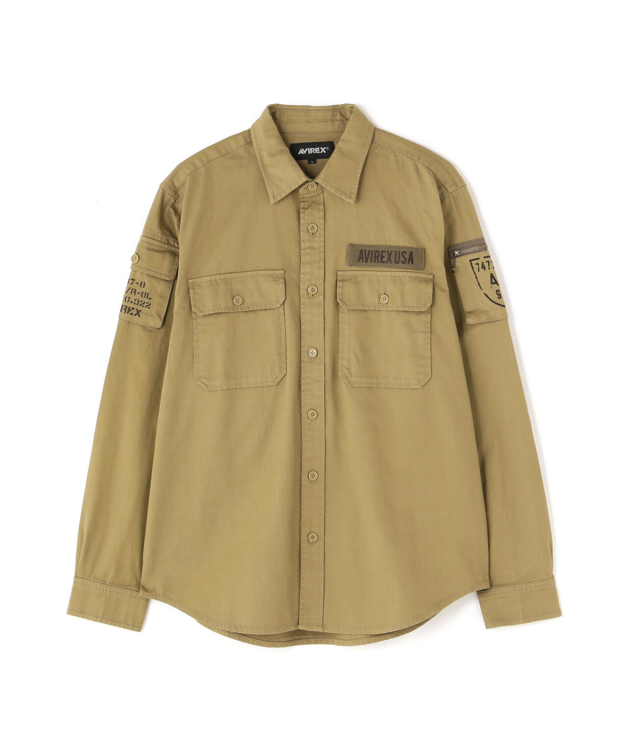 《価格改定商品》 BASIC FATIGUE LONG SLEEVE SHIRT