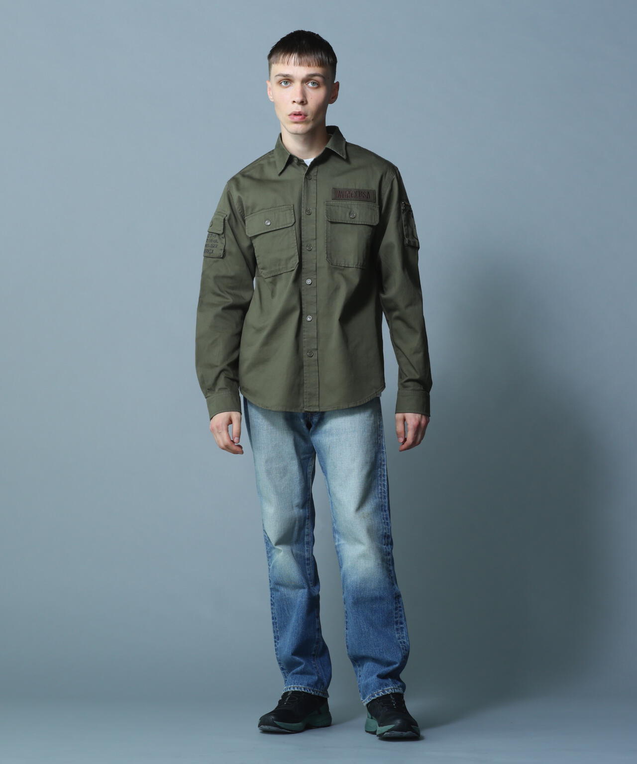 《価格改定商品》 BASIC FATIGUE LONG SLEEVE SHIRT