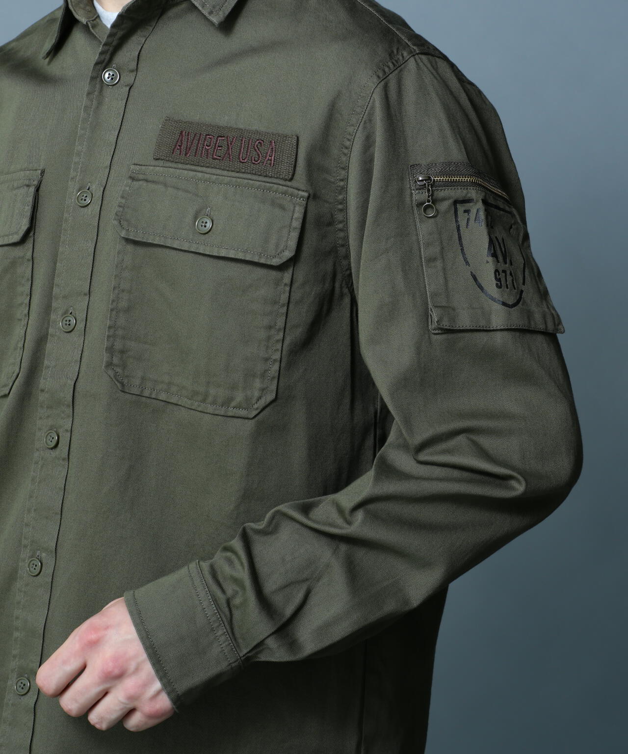《価格改定商品》 BASIC FATIGUE LONG SLEEVE SHIRT
